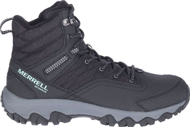 Merrell - Thermo Akita Mid WP - Snowboot - Zwart