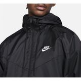 Nike Men'S Veste M Nk Wvn Lnd Wr Hd Jkt, Black/White, DA0001-010, 2XL