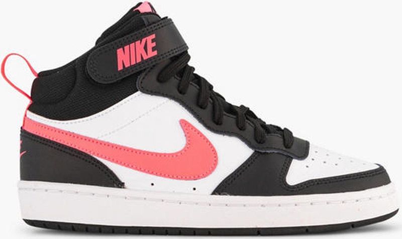 Nike Court Borough Mid (GS) Zwarte Sneakers