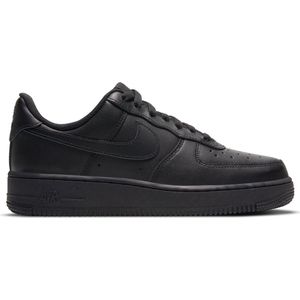 Nike - Air Force - Dames Schoenen - Zwart - Leer