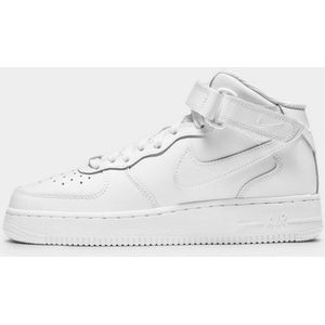 Nike Air Force 1 Mid LE Triple White - Sneakers - Kinderen - White White White