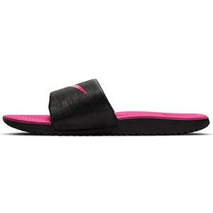 Nike Nike Kawa Slipper kleuters/kids - Black/Vivid Pink, Black/Vivid Pink