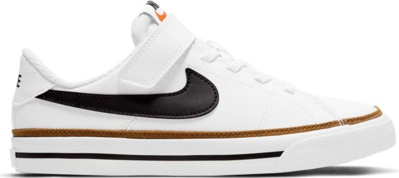 Nike - Court Legacy - Kleuterschoenen - Grijs - Leer