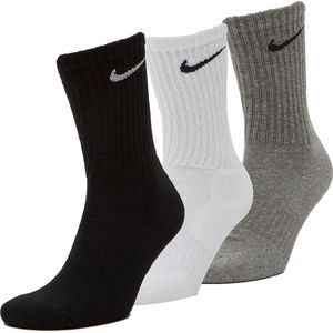 Nike - Everyday Cushion Crew Socks - 3-Pack Crew Socks-34 - 38