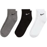 Nike - Everyday Cushioned - Enkelsokken - Wit - 3 Pack