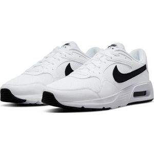 Nike Heren Air Max Sc Sneakers, wit/zwart/wit., 46 EU