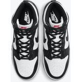 Nike Dunk Hi Retro Panda White Black-University Red DD1869-103 - zwart - wit - hoge sneakers