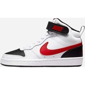 Nike, Court Borough Sneakers Wit, Dames, Maat:38 1/2 EU