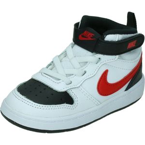 Nike Court Borough Mid 2 TDV Zwart-Rood