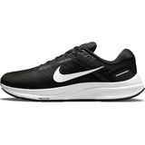 Nike Air Zoom Structure 24 Road Running Shoes voor heren, Zwart Wit, 46 EU