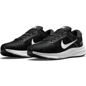 Nike Air Zoom Structure 24 Sneakers voor heren, Zwart Wit, 44 EU