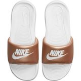 Slippers Nike Victori One Slide  Wit/goud  Dames