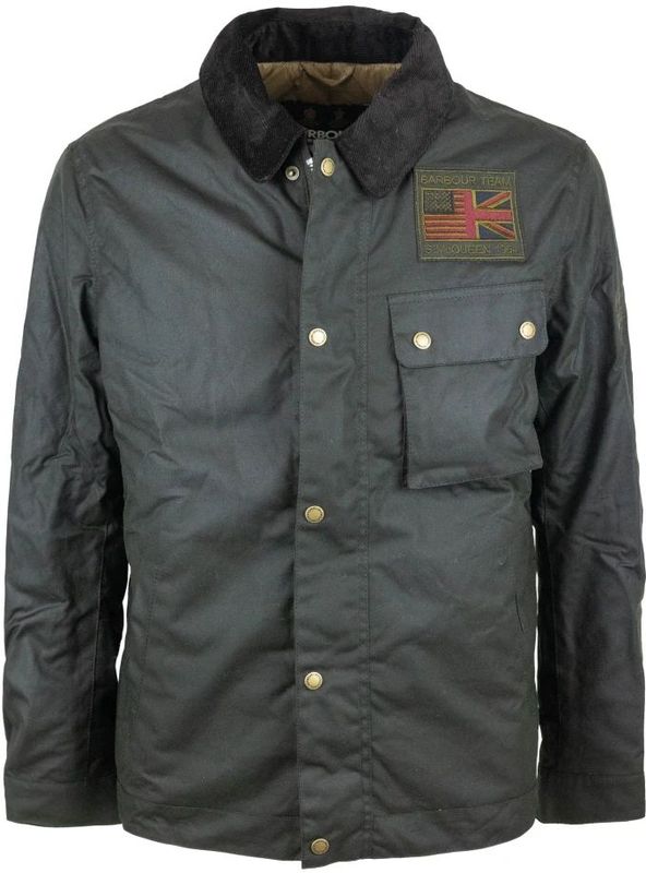 Barbour - Workers Wax Jacket Sage - Winterjas - Groen