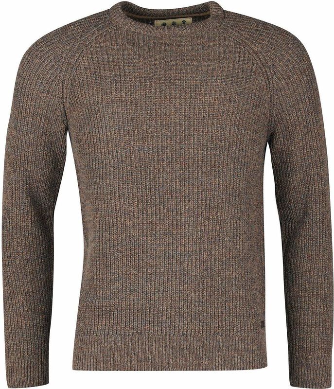 Barbour - Hereford - Gebreide Trui - Beige - Lamswol