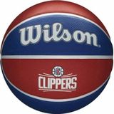 Wilson Basketbal, NBA TEAM TRIBUTE, LOS ANGELES CLIPPERS, Outdoor, rubber, maat: 7