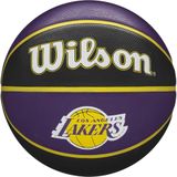 Wilson Basketbal NBA Team TRIBUTE, LA LAKERS, outdoor, rubber, maat: 7