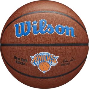 WILSON bal voor mandówki Team Alliance New York Knicks bruin r. 7 (WTB3100XBNYK)