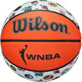 Wilson WNBA All Team Basketbal, outdoor, rubber, maat: 6, bruin/wit