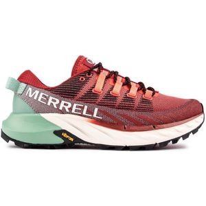 merrell agility peak 4 coral women s trail shoes