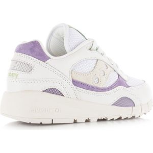 Saucony - Shadow 6000 - Sneakers - Wit - Leer, Suède, Mesh