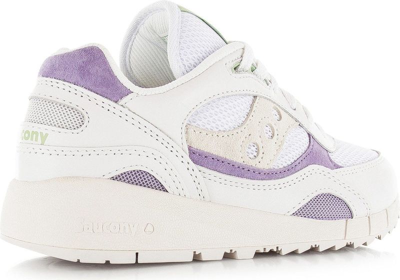 Saucony - Shadow 6000 - Sneakers - Wit - Leer, Suède, Mesh