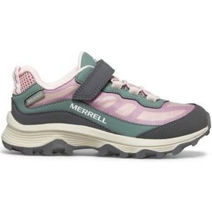 Merrell Kids Moab Speed Low A/C Waterproof Multisportschoenen (Kinderen |grijs |waterdicht)