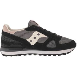 Saucony, Originele Shadow Sneakers Zwart, Dames, Maat:36 EU