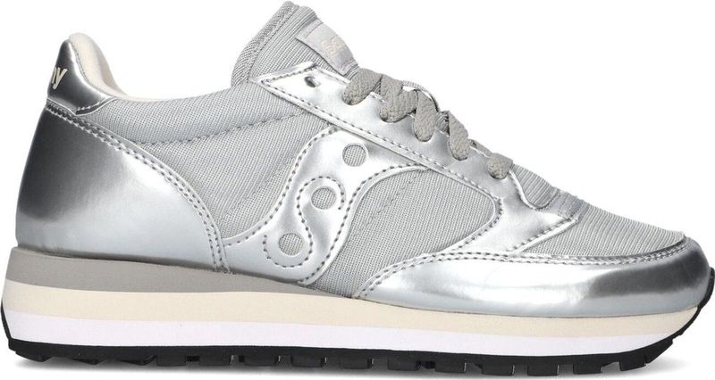 Saucony Jazz Triple Sneakers - Leren Sneaker - Dames - Zilver