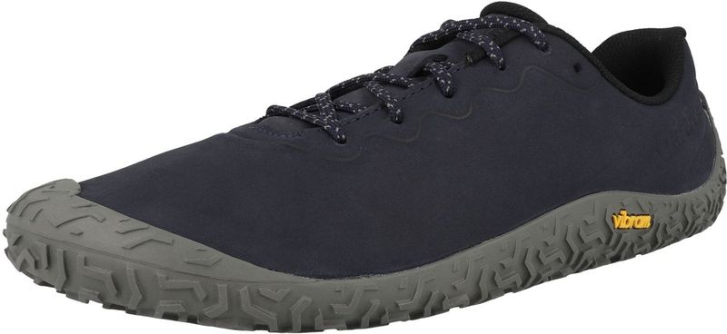 Merrell - Vapor Glove 6 - Hardloopschoenen - Zwart - Leren Bovenwerk