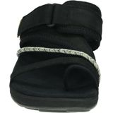 Merrell - Terran 4 Post - Sandaal - Black - Volnerfleer en Gerecycled Textiel