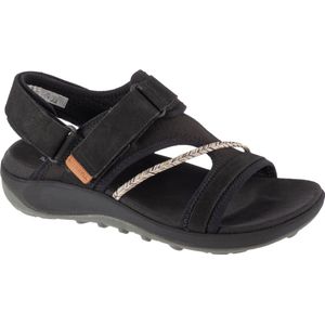 Merrell Terran 4 Backstrap Sandalen Zwart Vrouw