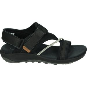 Merrell J006412 TERRAN 4 - Sandalen met hakDames Sandalen - Kleur: Zwart