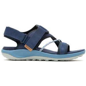 Merrell J006418 TERRAN 4 - Sandalen met hakDames Sandalen - Kleur: Blauw - Maat: 37