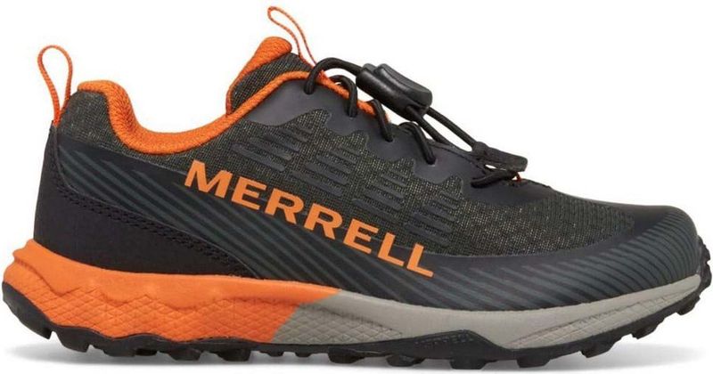Merrell - Agility Peak - Wandelschoenen - Zwart - Textiel - Bungee Vetersluiting