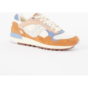Saucony - Shadow 5000 - Sportschoenen - Crème/Multicolor - Nylon/Suède/Leer/Canvas/Mesh