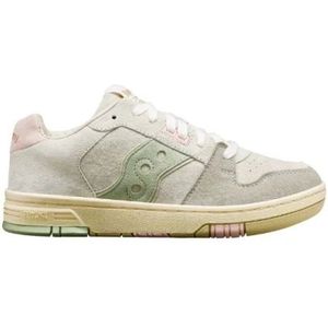 Saucony Women Sonic Low Beige/Green-Schoenmaat 39