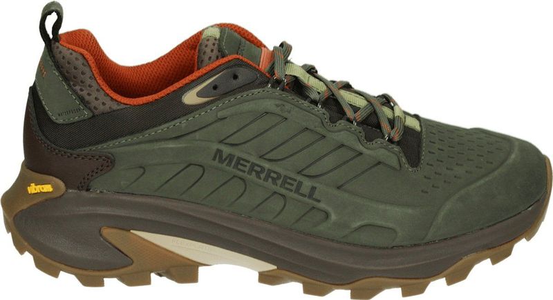 Merrell - Moab Speed 2 Ltr Wp - Wandelschoen - Olive - Leer/Synthetisch/Textiel