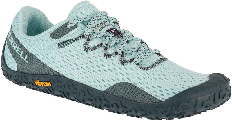 Merrell - Vapor Glove 6 - Trailrunningschoenen - Blauw - Mesh - 6 mm Stapelhoogte
