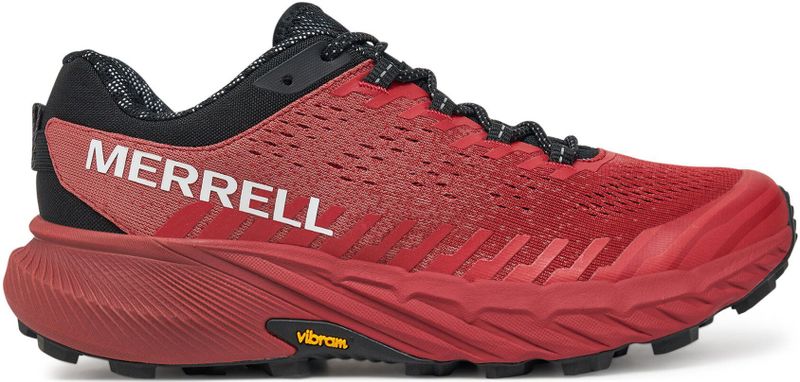 Merrell - Agility Remix - Trailloopschoen - Karmozijnrood - Ademend Mesh en TPU - GORE-TEX Waterdicht