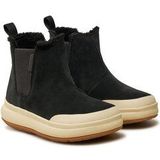 Merrell - Marquette Thermo Pull On Wp - Enkellaars - Zwart - Waterdicht Suèdeleer