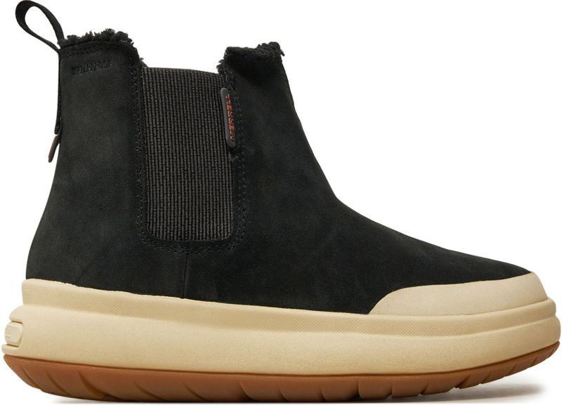 Merrell - Marquette Thermo Pull On Wp - Enkellaars - Zwart - Waterdicht Suèdeleer