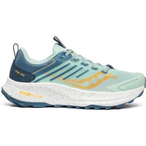Saucony Ride TR2 Blauw - Oranje Trailrunningschoenen voor Dames