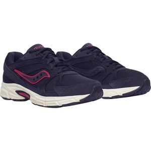Saucony - Ride Millennium - Sneakers - Marineblauw/Gebroken Wit - Combinatie van Materialen