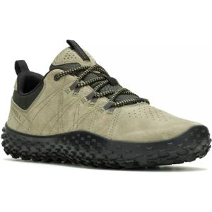 Merrell - Wrapt - Sneakers - Olijfgroen - Leer