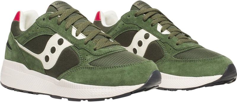 Saucony - Heren Leren Instap Sneakers - Groen