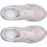 Saucony - ECLIPSE KDZ - Sneakers - Pink/White - Suède/Mesh