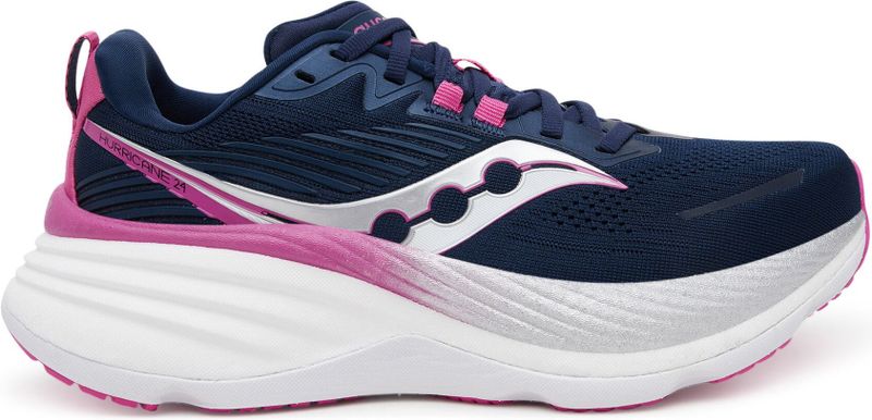 Saucony - Hurricane 24 - Hardloopschoenen - Roze - Textiel