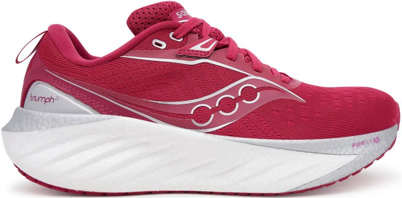 Saucony - Triumph 22 - Hardloopschoenen - Zwart - Materiaal: Engineered Mesh