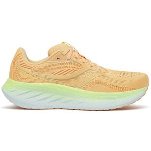 Saucony Ride 18 Neutralschuh Damen - Apricot, Gelb, Größe 40.5