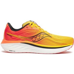 Saucony - Ride 18 - Hardloopschoenen - Zwart - Ademend Materiaal